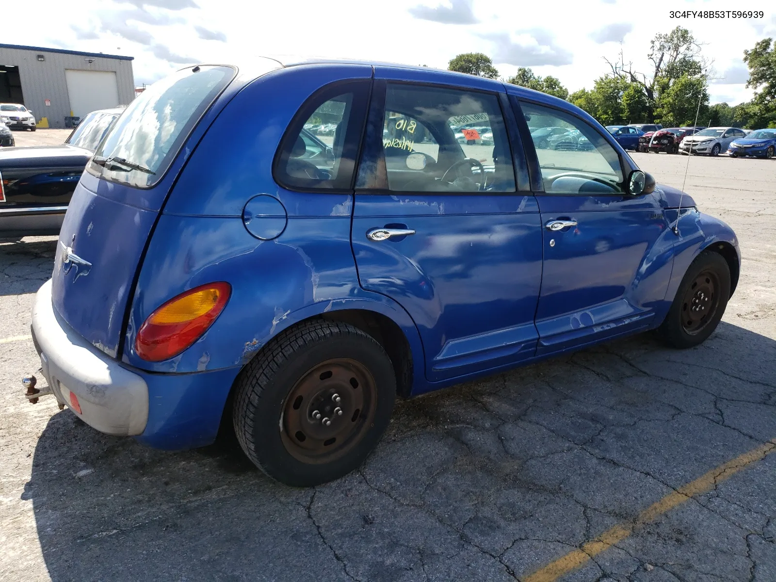 2003 Chrysler Pt Cruiser Classic VIN: 3C4FY48B53T596939 Lot: 60677664