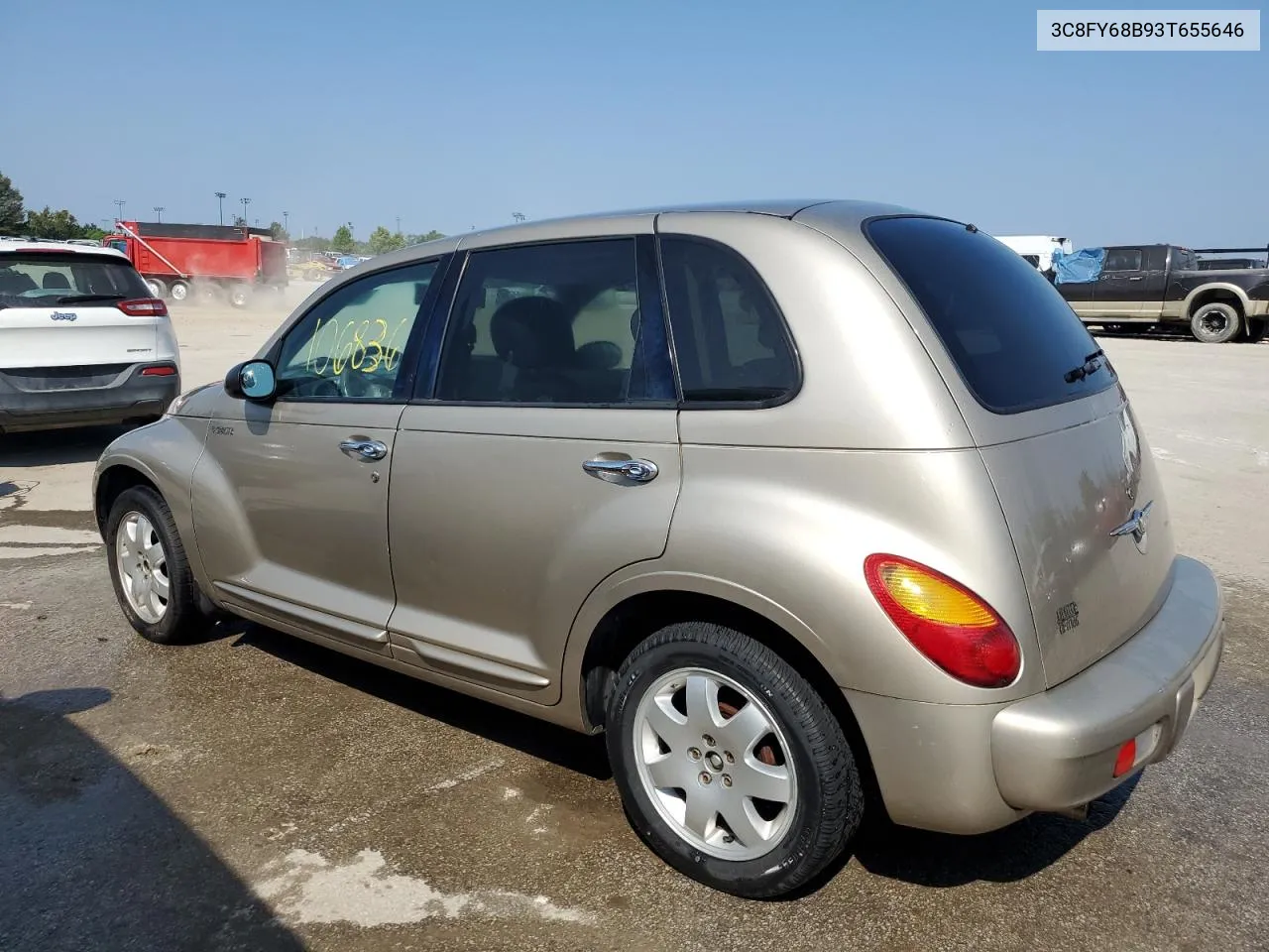 2003 Chrysler Pt Cruiser Limited VIN: 3C8FY68B93T655646 Lot: 66339994