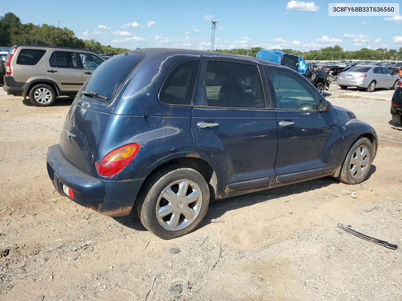 2003 Chrysler Pt Cruiser Limited VIN: 3C8FY68B33T636560 Lot: 69416824