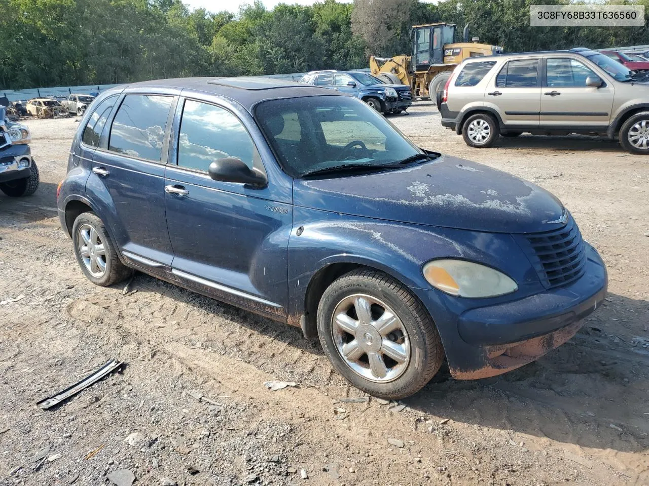 2003 Chrysler Pt Cruiser Limited VIN: 3C8FY68B33T636560 Lot: 69416824