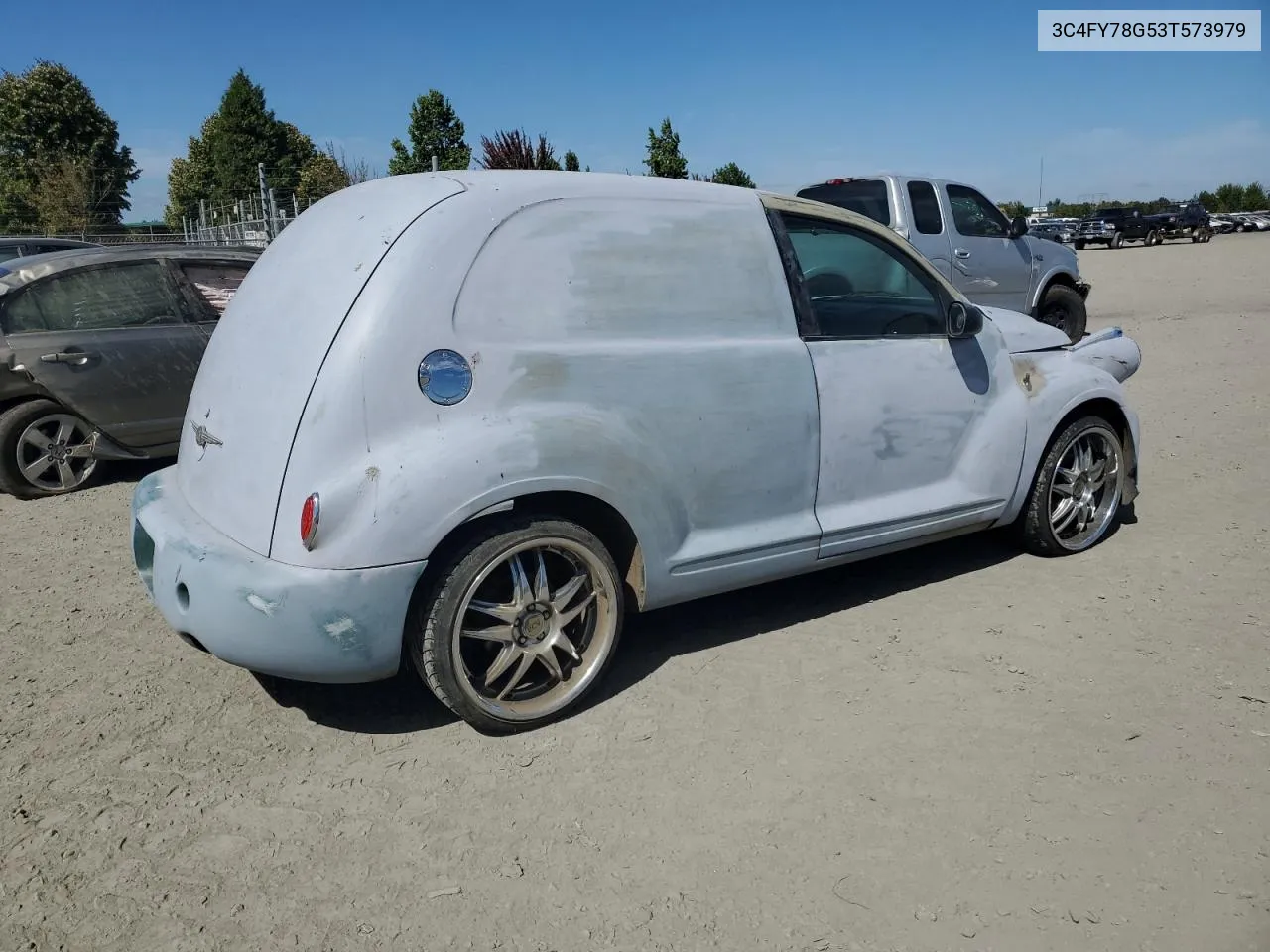 2003 Chrysler Pt Cruiser Gt VIN: 3C4FY78G53T573979 Lot: 70706764