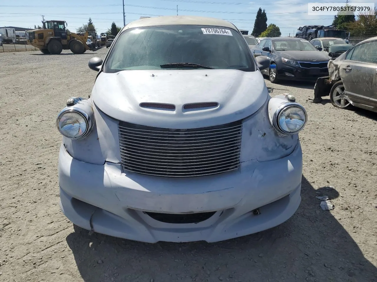 2003 Chrysler Pt Cruiser Gt VIN: 3C4FY78G53T573979 Lot: 70706764