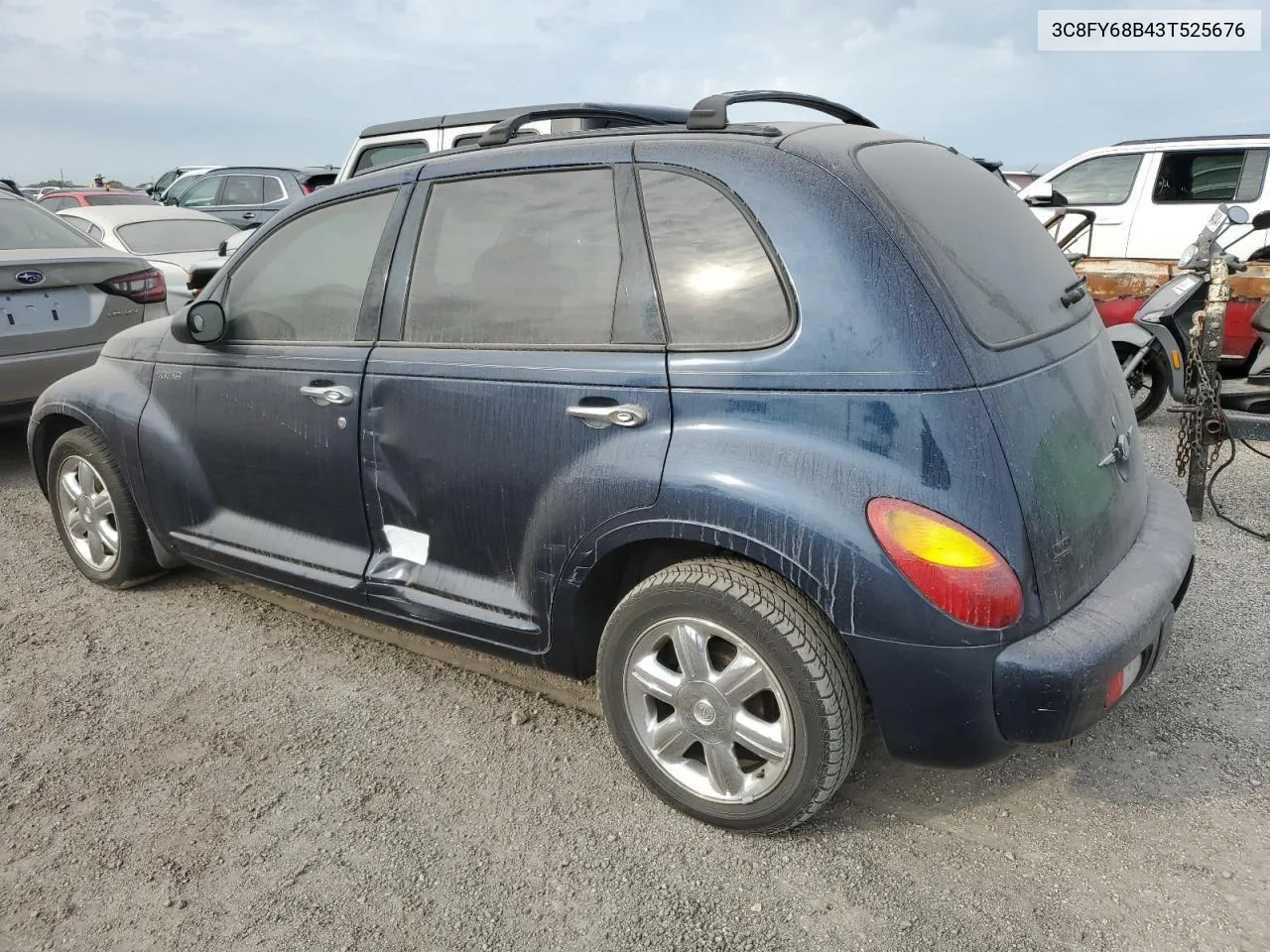 2003 Chrysler Pt Cruiser Limited VIN: 3C8FY68B43T525676 Lot: 76302814