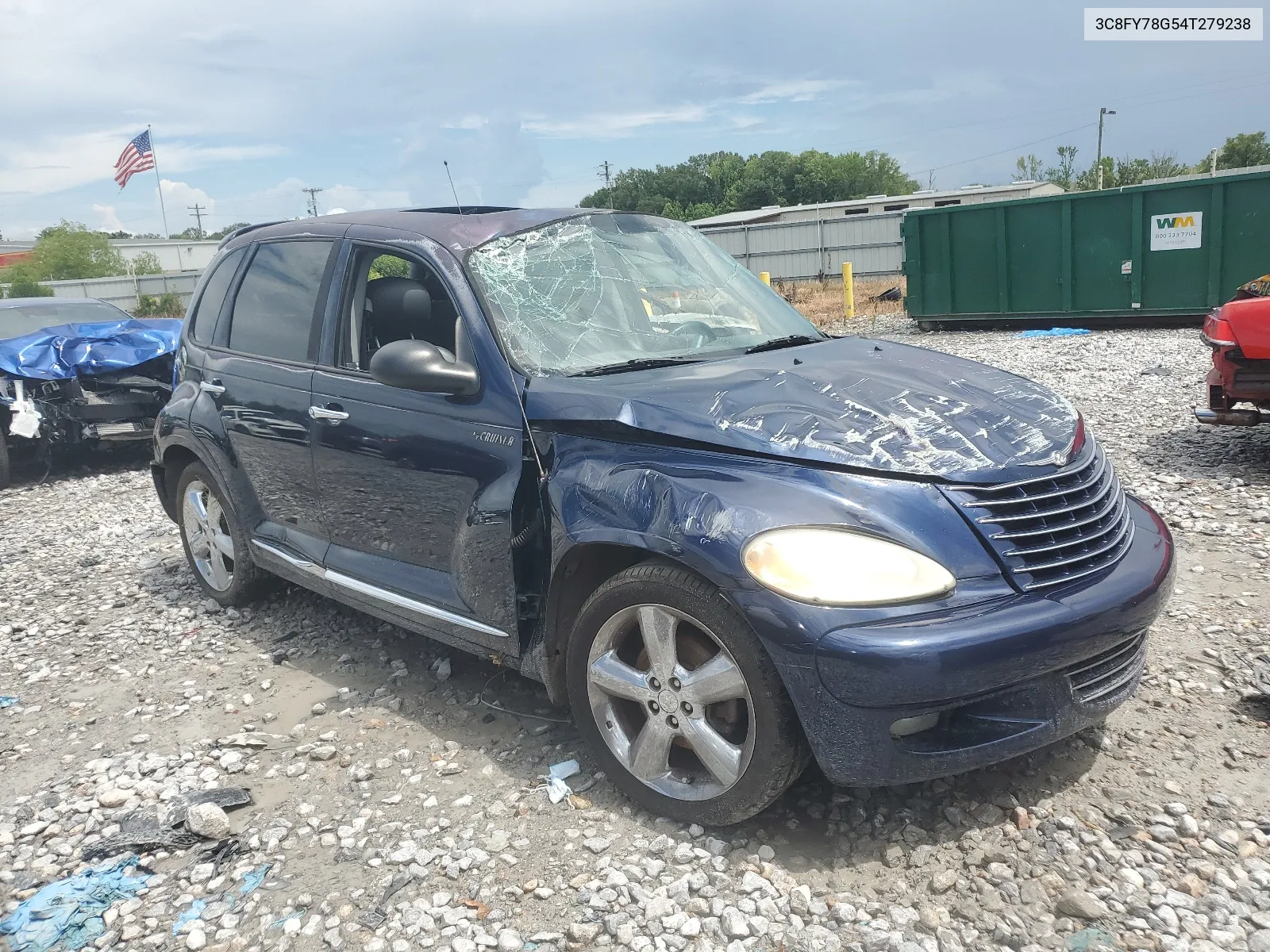 2004 Chrysler Pt Cruiser Gt VIN: 3C8FY78G54T279238 Lot: 60827154