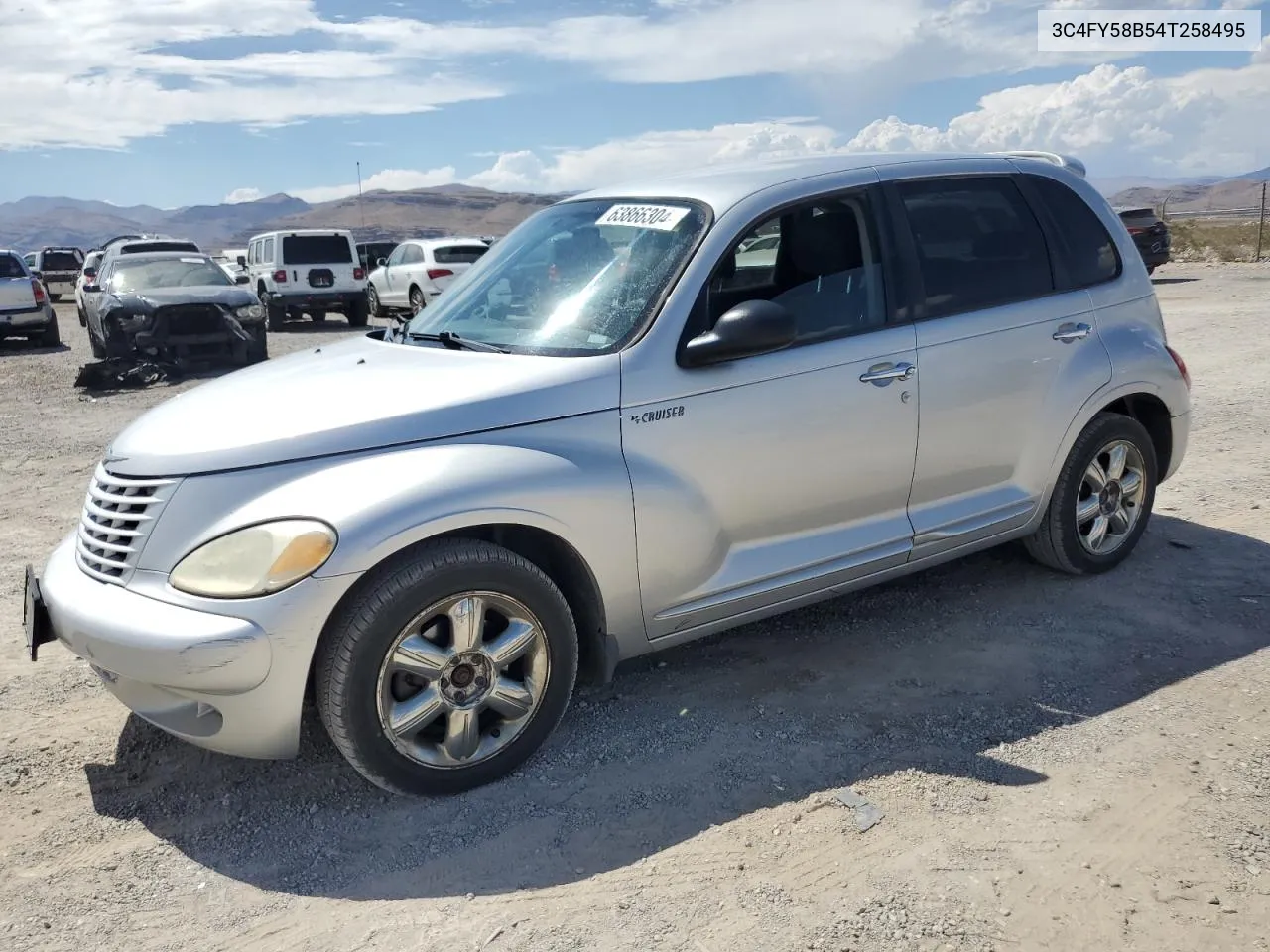 2004 Chrysler Pt Cruiser Touring VIN: 3C4FY58B54T258495 Lot: 63866304