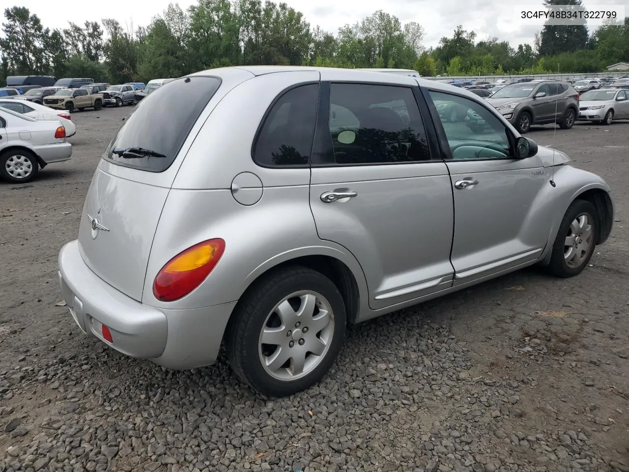 2004 Chrysler Pt Cruiser VIN: 3C4FY48B34T322799 Lot: 67284734