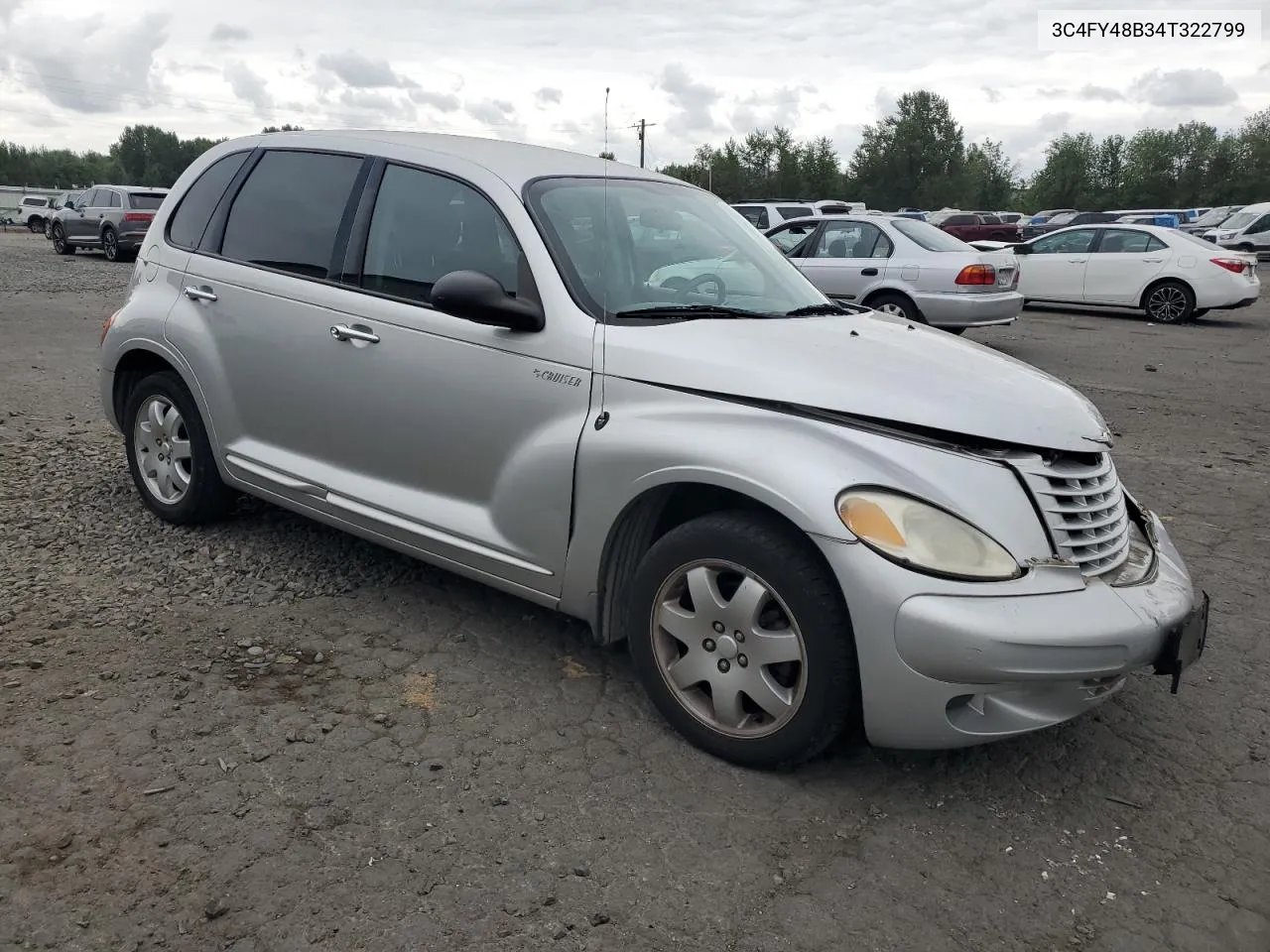 2004 Chrysler Pt Cruiser VIN: 3C4FY48B34T322799 Lot: 67284734