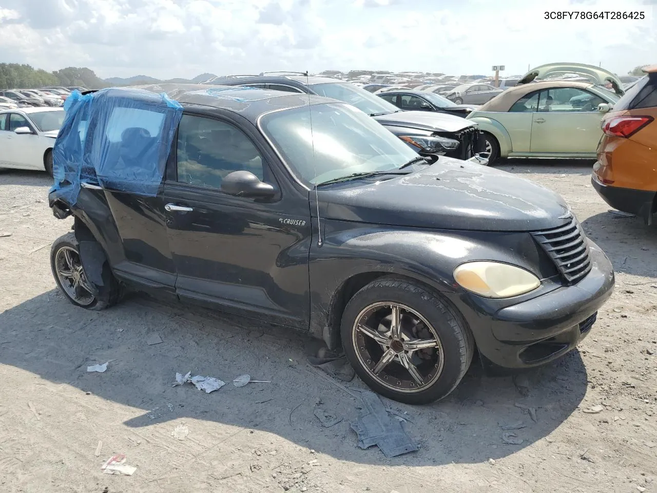 2004 Chrysler Pt Cruiser Gt VIN: 3C8FY78G64T286425 Lot: 67468674