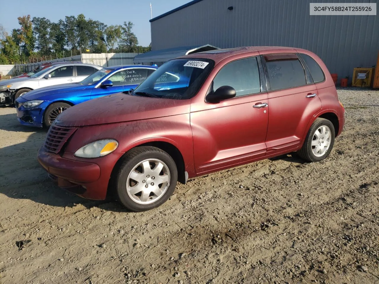 2004 Chrysler Pt Cruiser Touring VIN: 3C4FY58B24T255926 Lot: 69003274