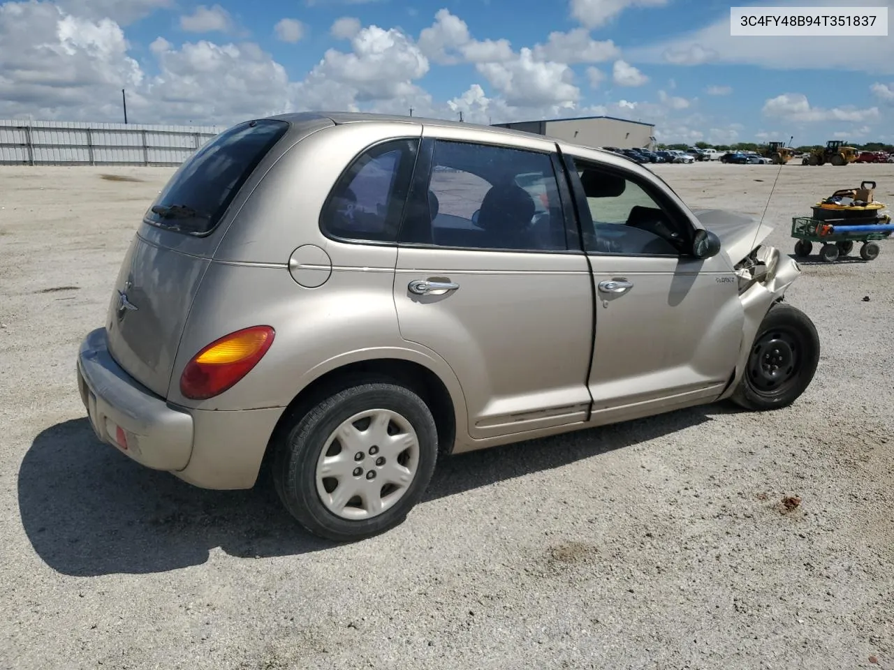 2004 Chrysler Pt Cruiser VIN: 3C4FY48B94T351837 Lot: 69455984