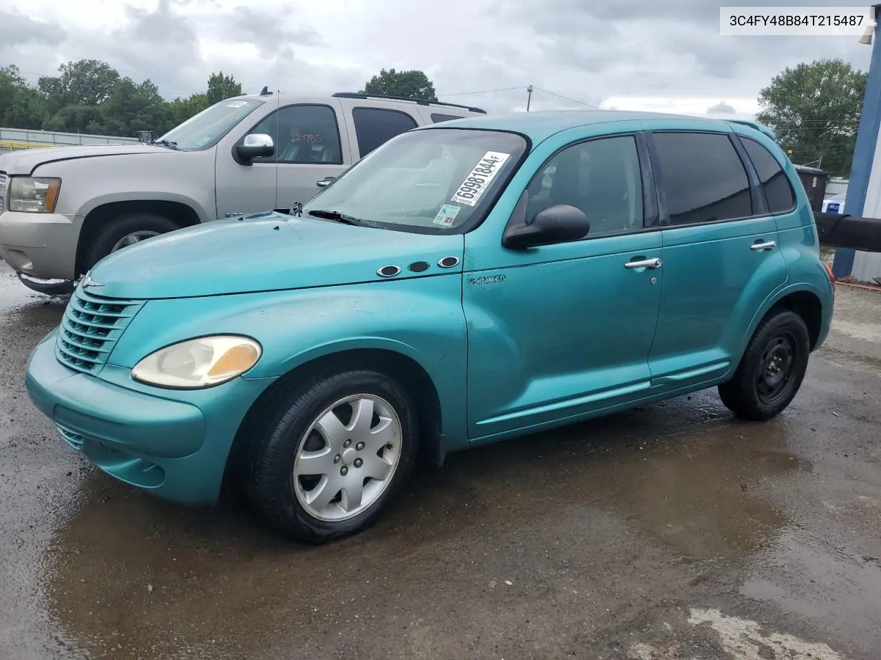 2004 Chrysler Pt Cruiser VIN: 3C4FY48B84T215487 Lot: 69981844