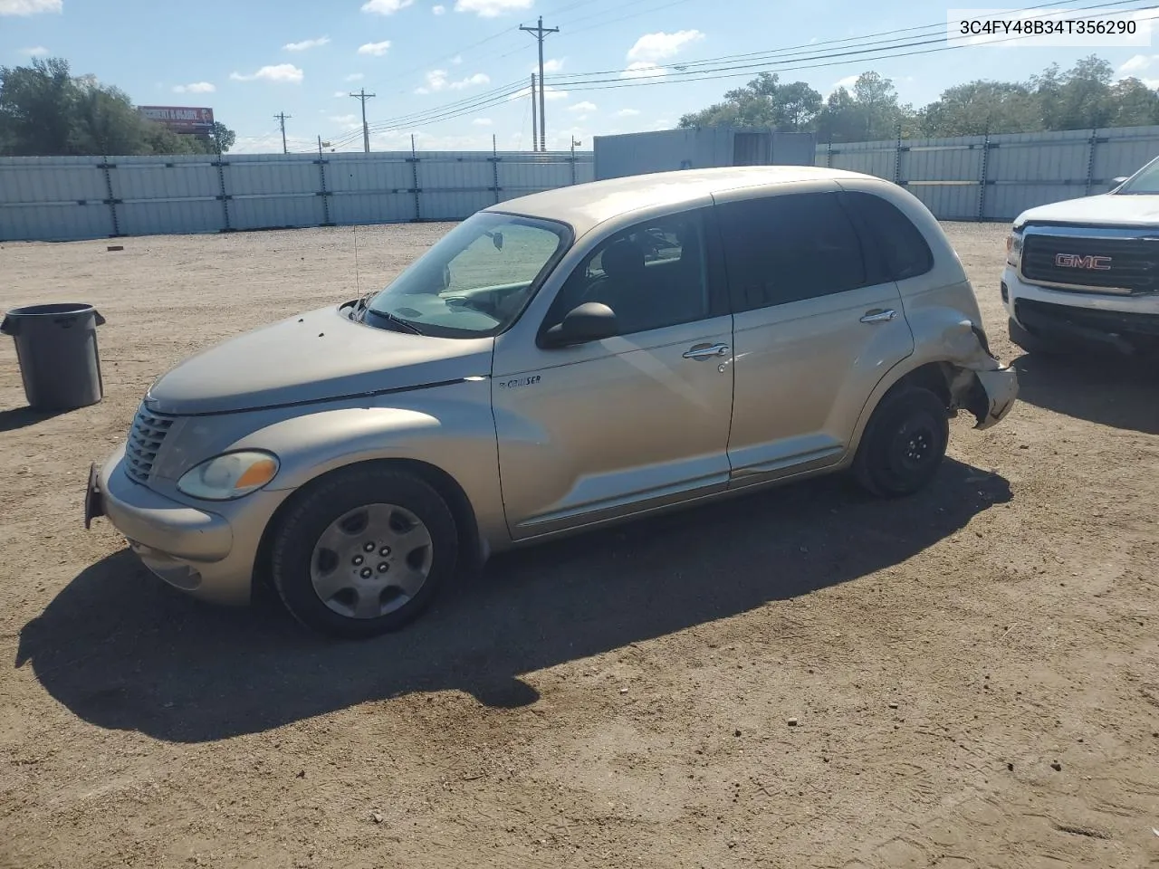 2004 Chrysler Pt Cruiser VIN: 3C4FY48B34T356290 Lot: 72257874