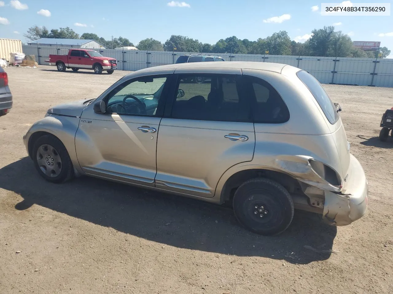 2004 Chrysler Pt Cruiser VIN: 3C4FY48B34T356290 Lot: 72257874