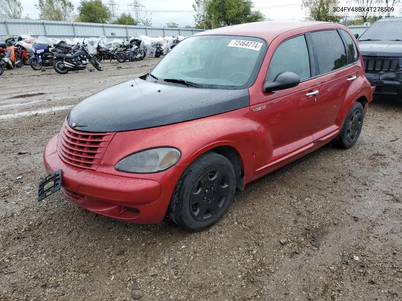 2004 Chrysler Pt Cruiser VIN: 3C4FY48BX4T278509 Lot: 72464774