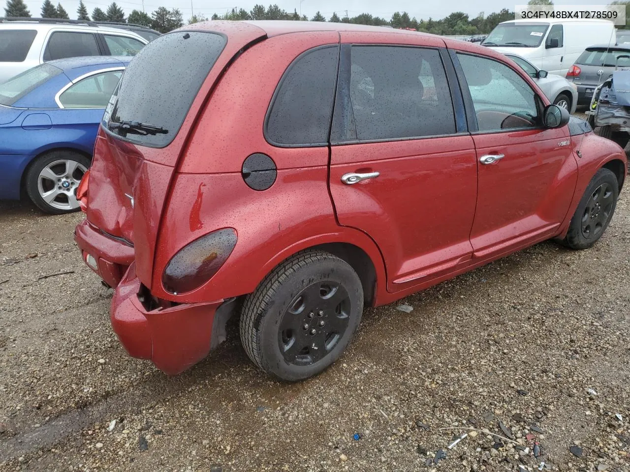 2004 Chrysler Pt Cruiser VIN: 3C4FY48BX4T278509 Lot: 72464774