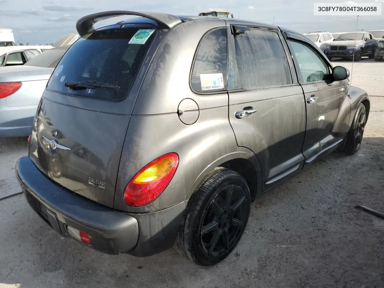 2004 Chrysler Pt Cruiser Gt VIN: 3C8FY78G04T366058 Lot: 73941574