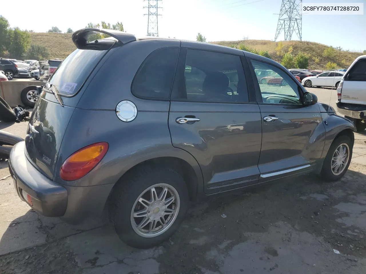 2004 Chrysler Pt Cruiser Gt VIN: 3C8FY78G74T288720 Lot: 73950434