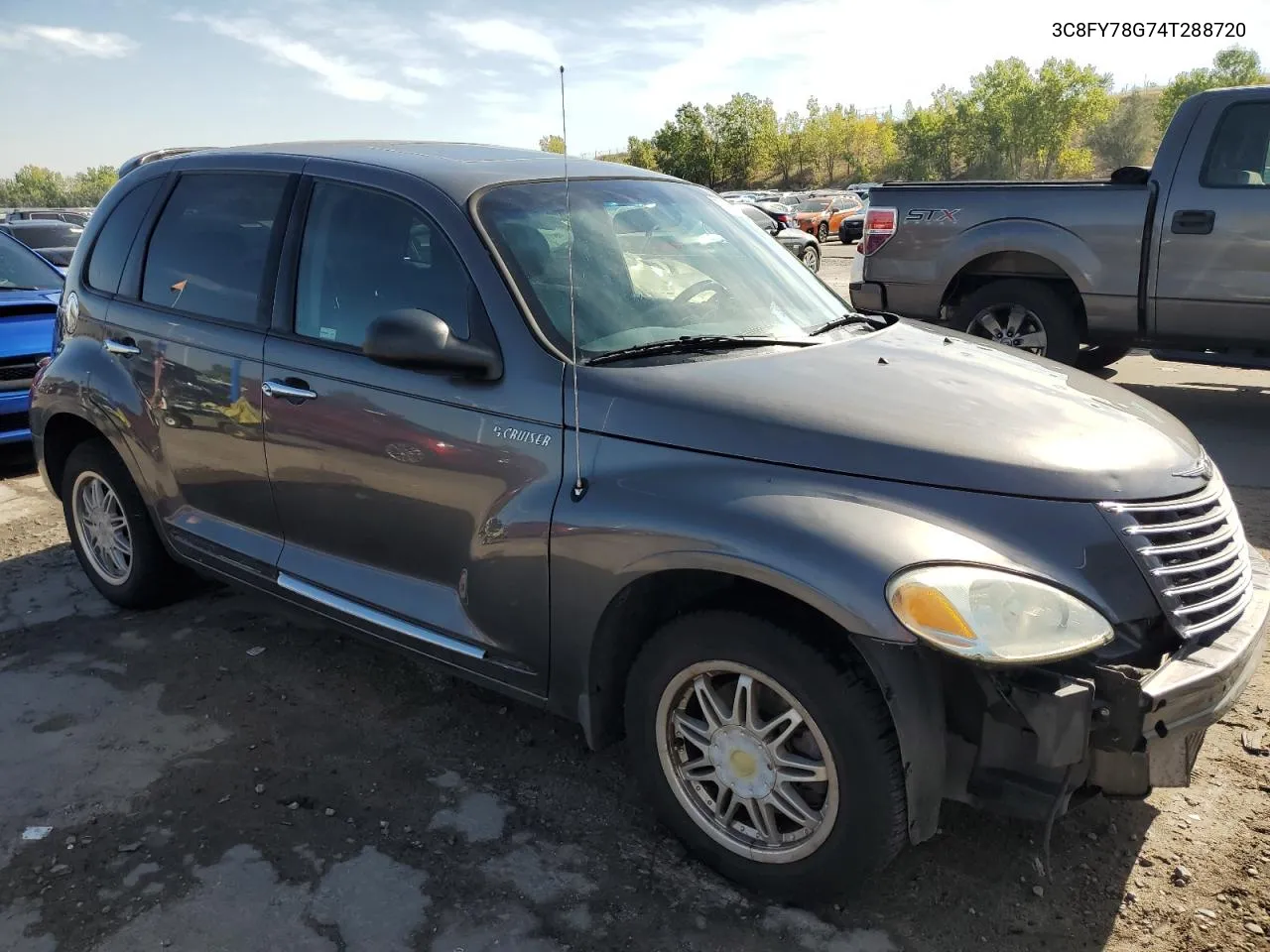 2004 Chrysler Pt Cruiser Gt VIN: 3C8FY78G74T288720 Lot: 73950434