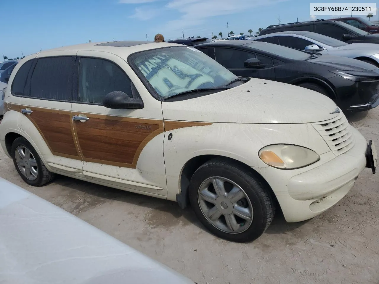 2004 Chrysler Pt Cruiser Limited VIN: 3C8FY68B74T230511 Lot: 75334244