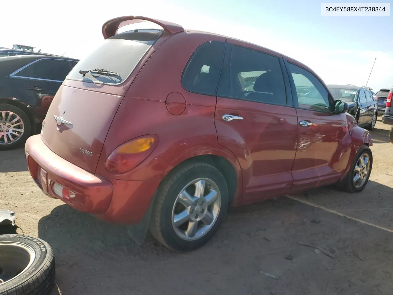 2004 Chrysler Pt Cruiser Touring VIN: 3C4FY588X4T238344 Lot: 75675194