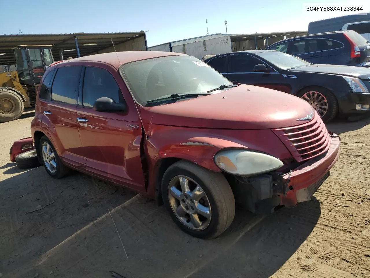 2004 Chrysler Pt Cruiser Touring VIN: 3C4FY588X4T238344 Lot: 75675194