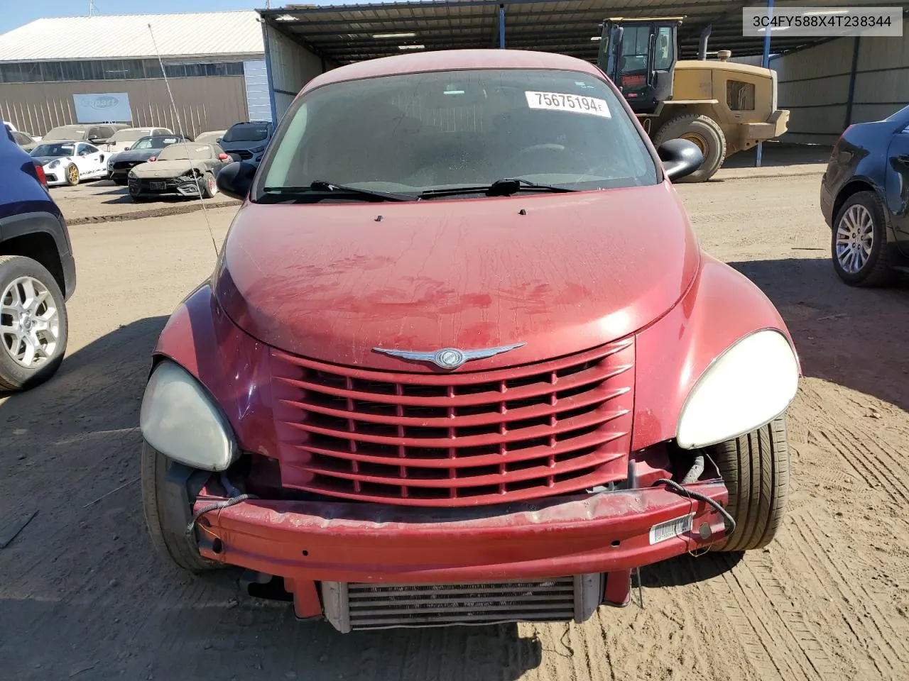 2004 Chrysler Pt Cruiser Touring VIN: 3C4FY588X4T238344 Lot: 75675194