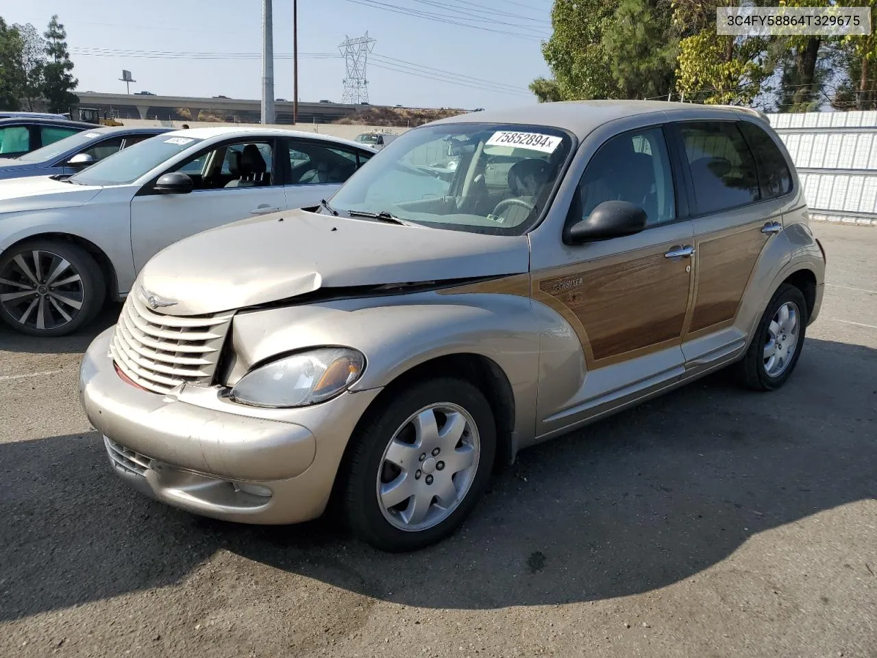 2004 Chrysler Pt Cruiser Touring VIN: 3C4FY58864T329675 Lot: 75852894