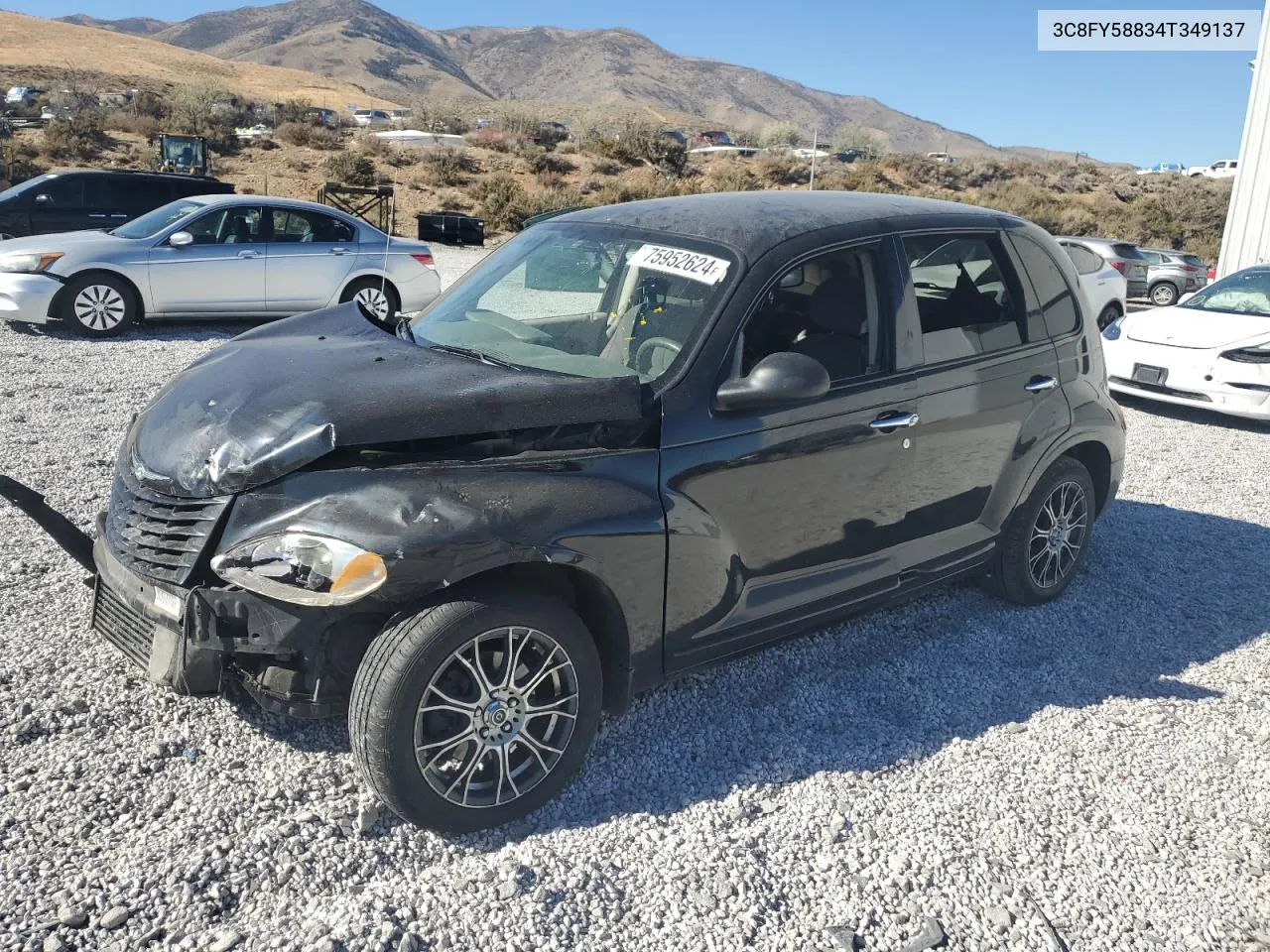 2004 Chrysler Pt Cruiser Touring VIN: 3C8FY58834T349137 Lot: 75952624