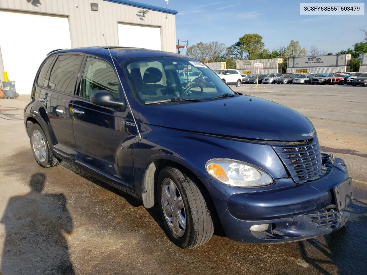 2005 Chrysler Pt Cruiser Limited VIN: 3C8FY68B55T603479 Lot: 51614874