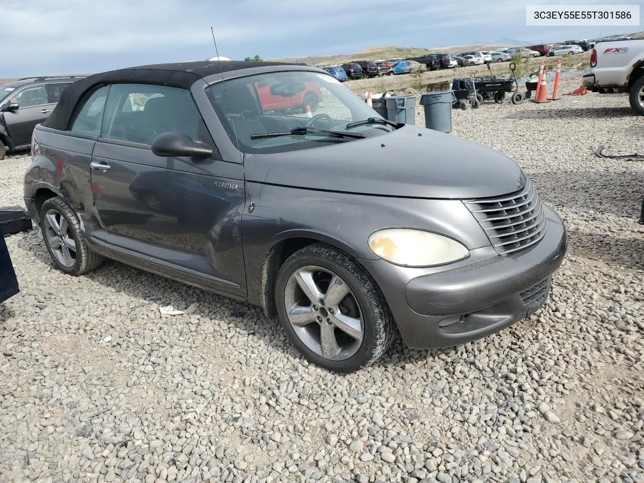 2005 Chrysler Pt Cruiser Touring VIN: 3C3EY55E55T301586 Lot: 57443144