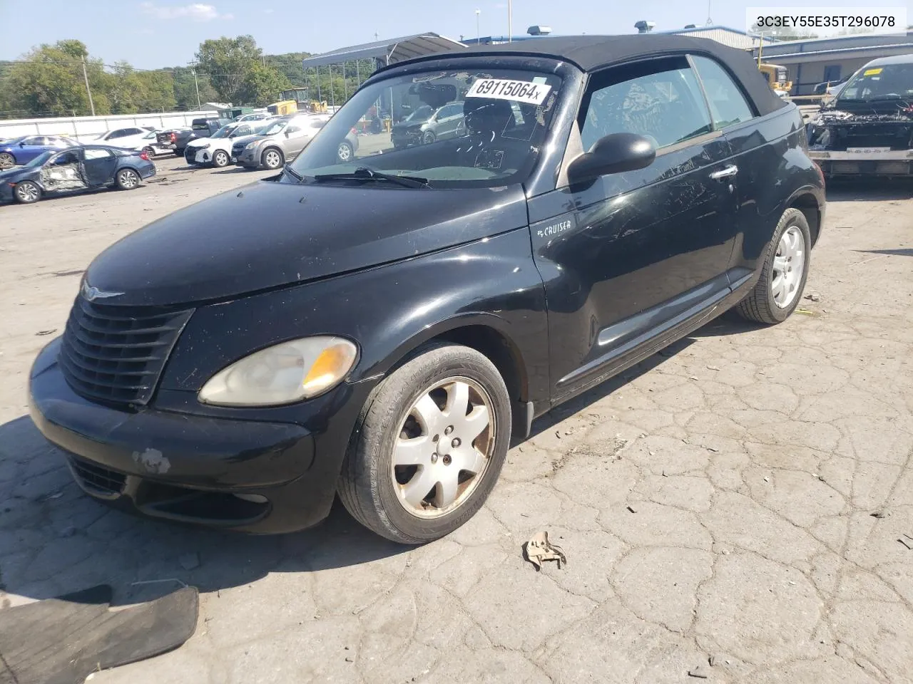 3C3EY55E35T296078 2005 Chrysler Pt Cruiser Touring