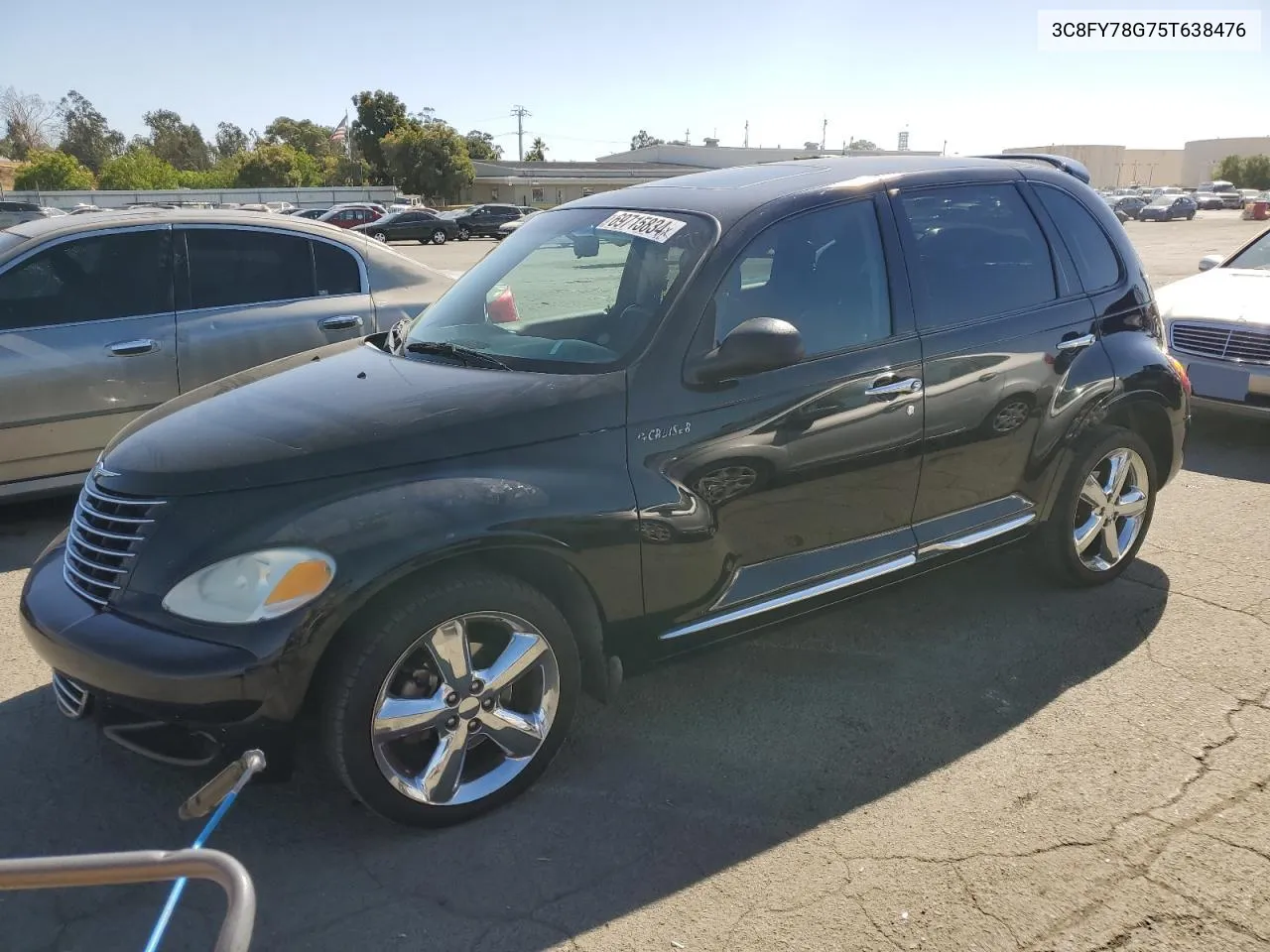 2005 Chrysler Pt Cruiser Gt VIN: 3C8FY78G75T638476 Lot: 69715834