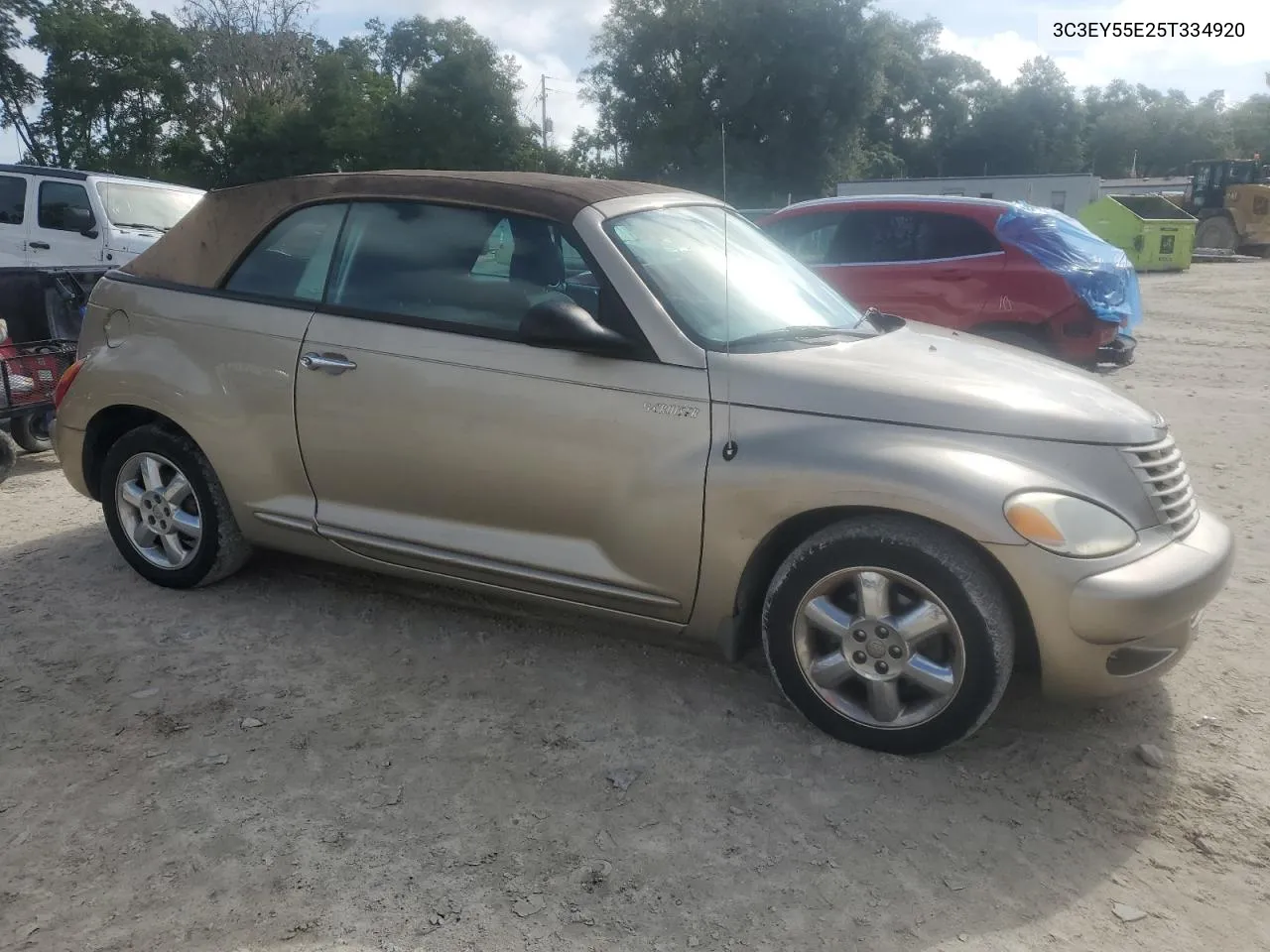 2005 Chrysler Pt Cruiser Touring VIN: 3C3EY55E25T334920 Lot: 70134264