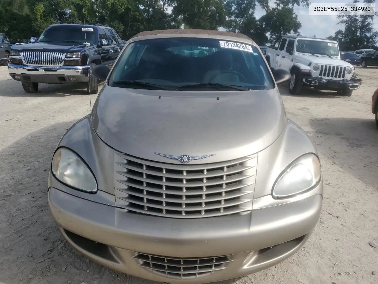 2005 Chrysler Pt Cruiser Touring VIN: 3C3EY55E25T334920 Lot: 70134264