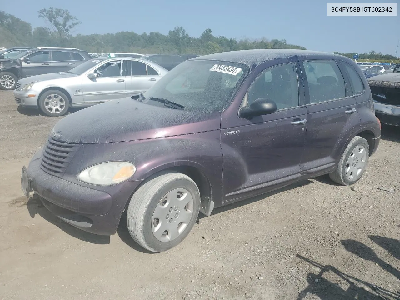 2005 Chrysler Pt Cruiser Touring VIN: 3C4FY58B15T602342 Lot: 70453434