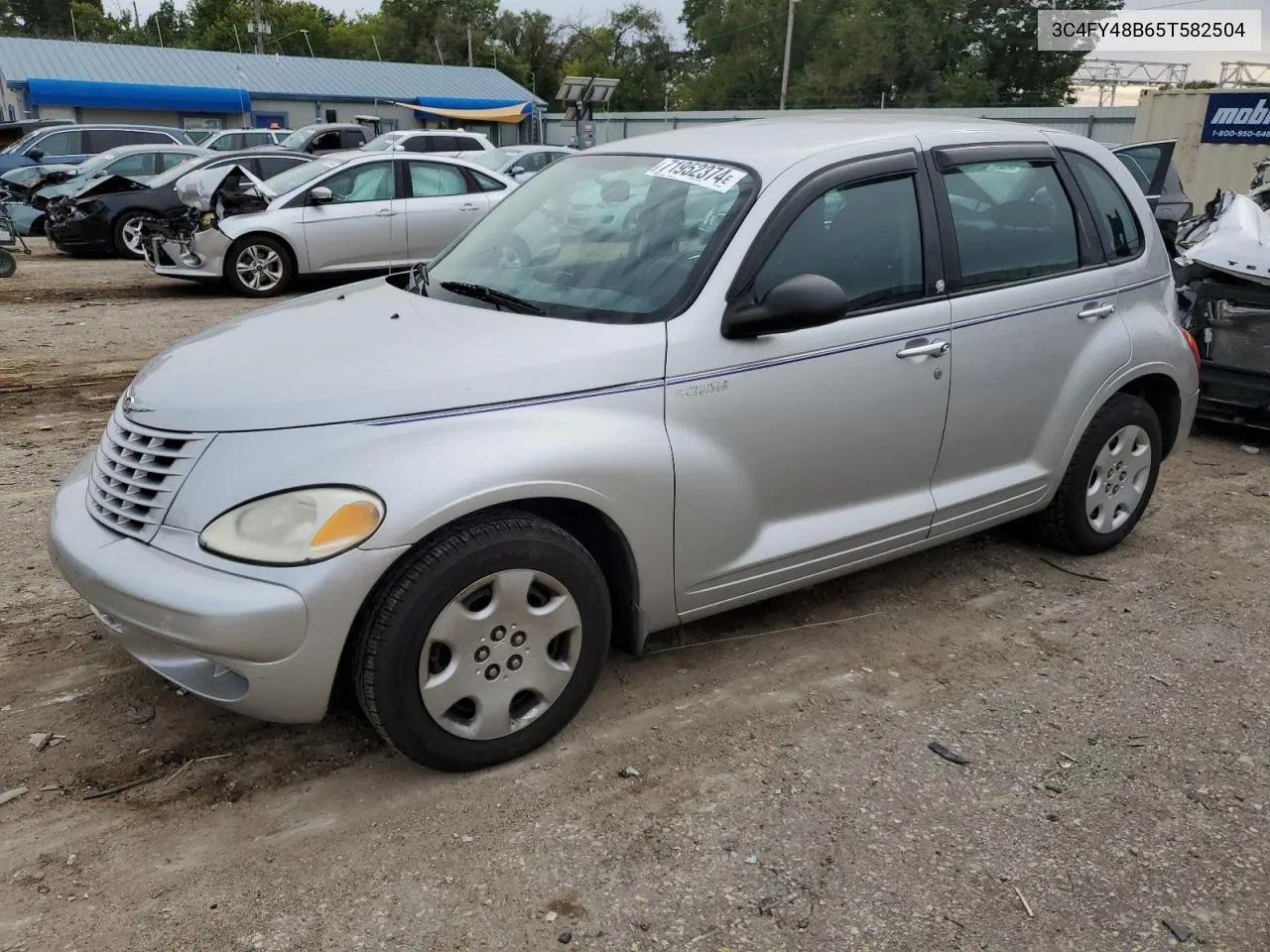 2005 Chrysler Pt Cruiser VIN: 3C4FY48B65T582504 Lot: 71952374