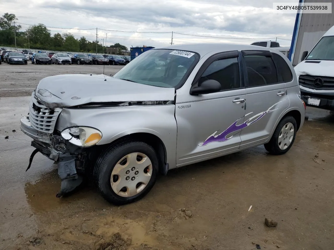 2005 Chrysler Pt Cruiser VIN: 3C4FY48B05T539938 Lot: 72900744