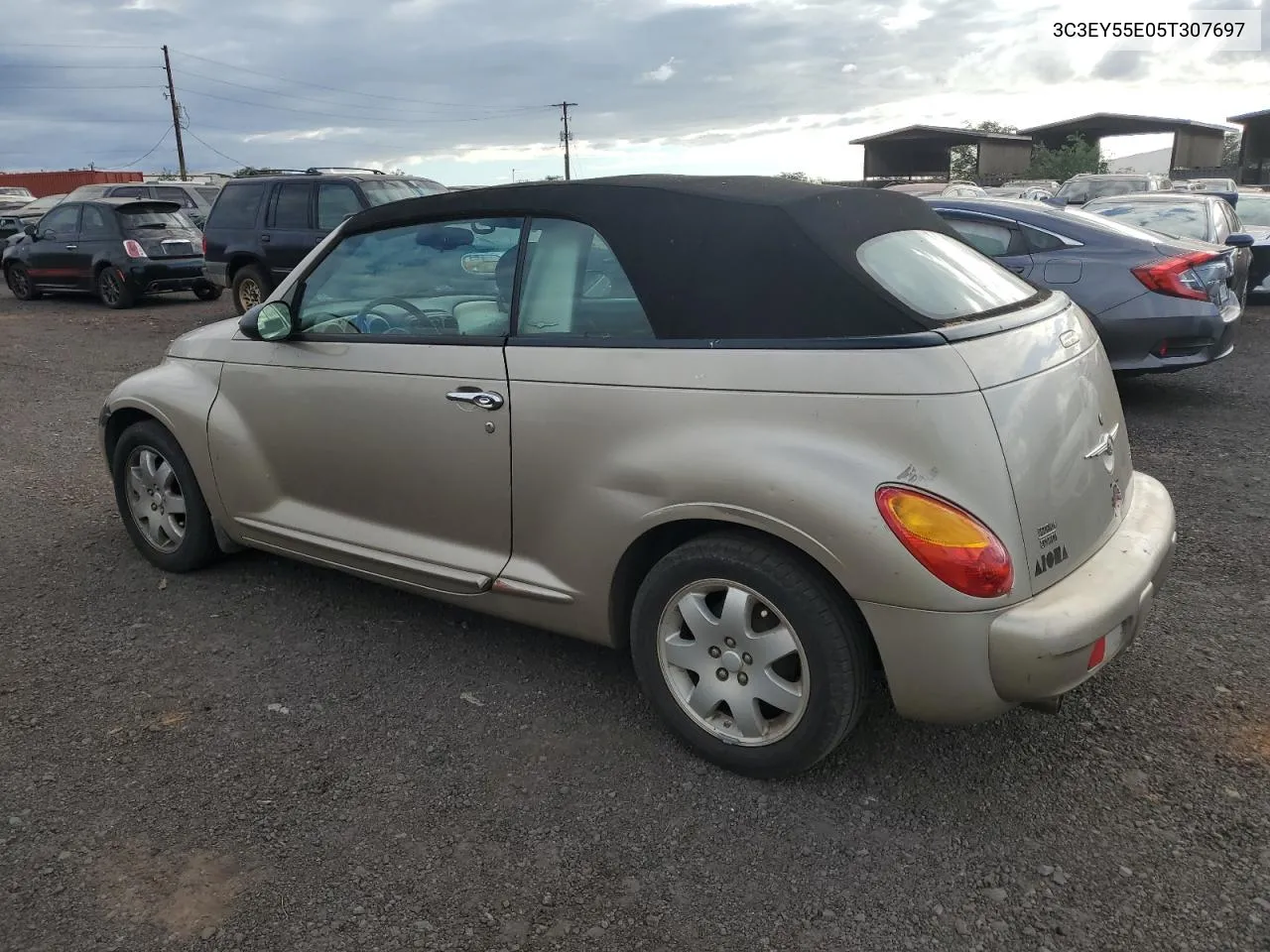 2005 Chrysler Pt Cruiser Touring VIN: 3C3EY55E05T307697 Lot: 72943074