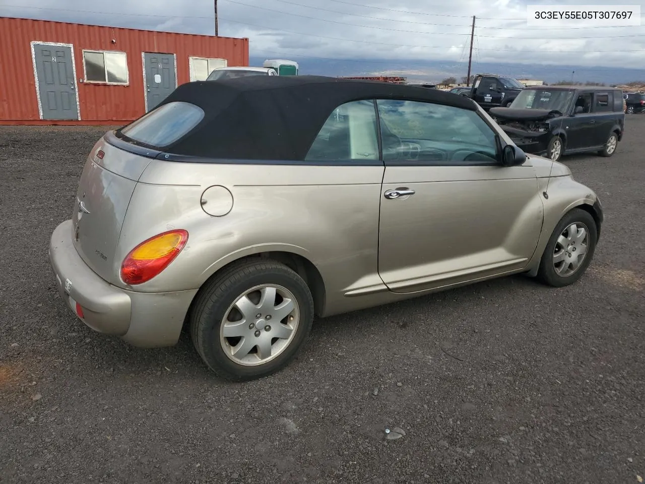 2005 Chrysler Pt Cruiser Touring VIN: 3C3EY55E05T307697 Lot: 72943074