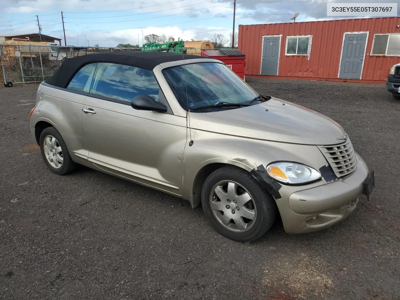 2005 Chrysler Pt Cruiser Touring VIN: 3C3EY55E05T307697 Lot: 72943074