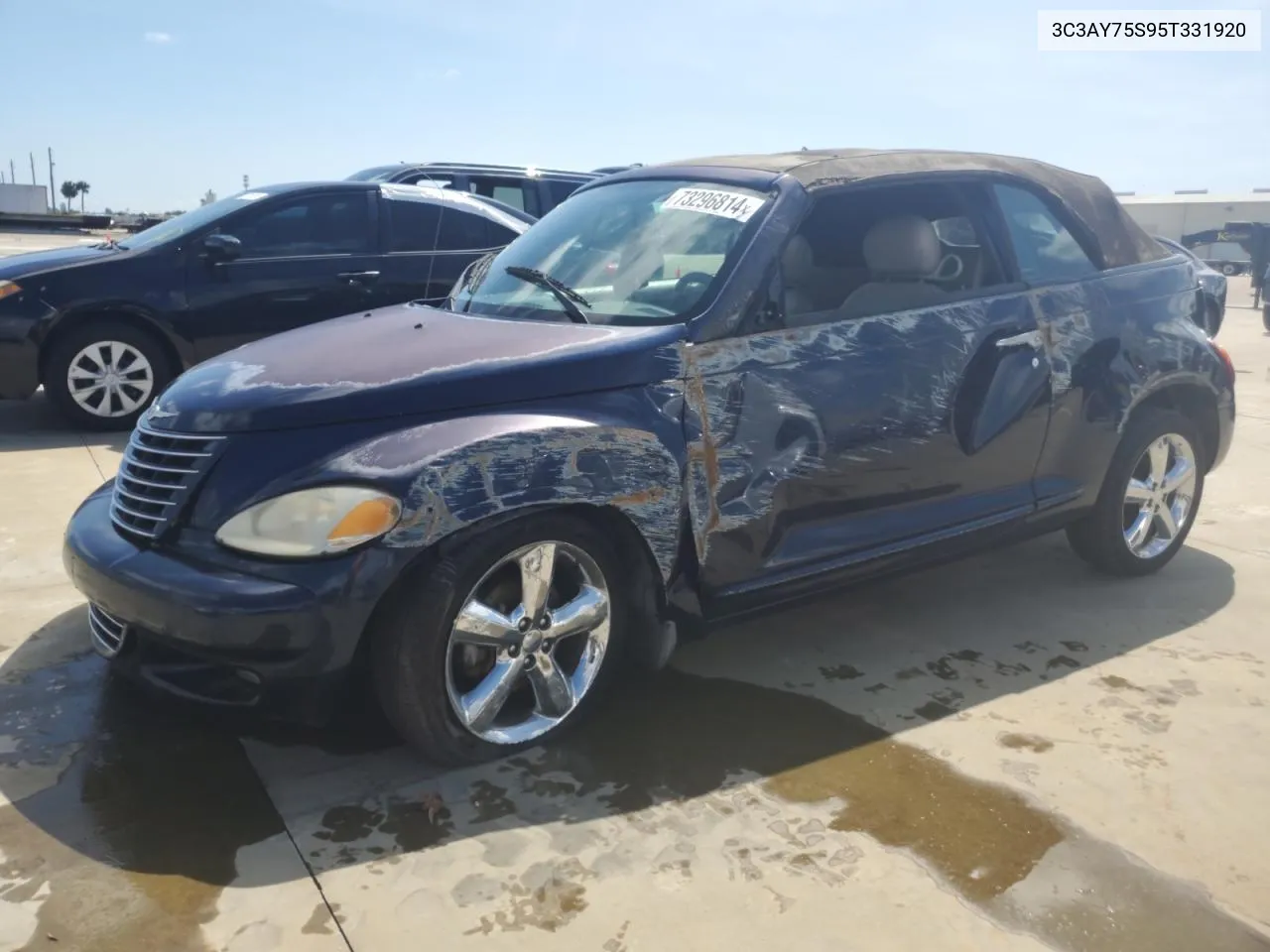 2005 Chrysler Pt Cruiser Gt VIN: 3C3AY75S95T331920 Lot: 73296814