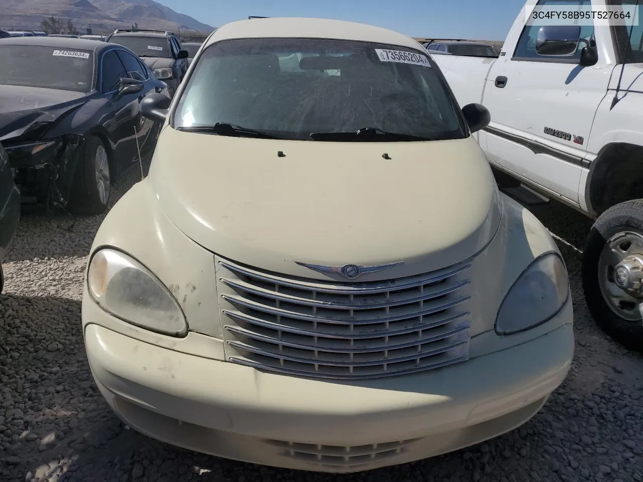 2005 Chrysler Pt Cruiser Touring VIN: 3C4FY58B95T527664 Lot: 73566204