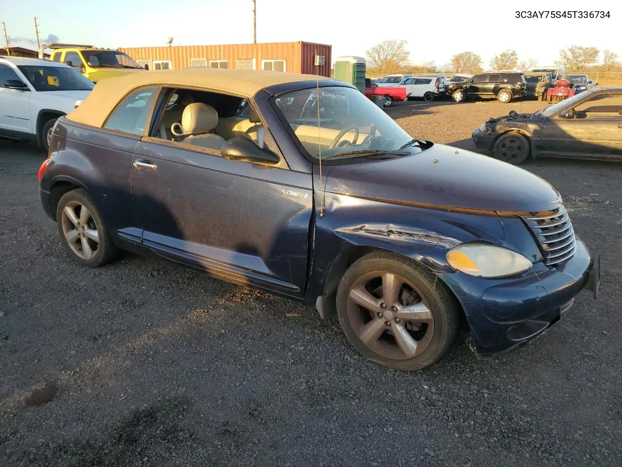 2005 Chrysler Pt Cruiser Gt VIN: 3C3AY75S45T336734 Lot: 74562924