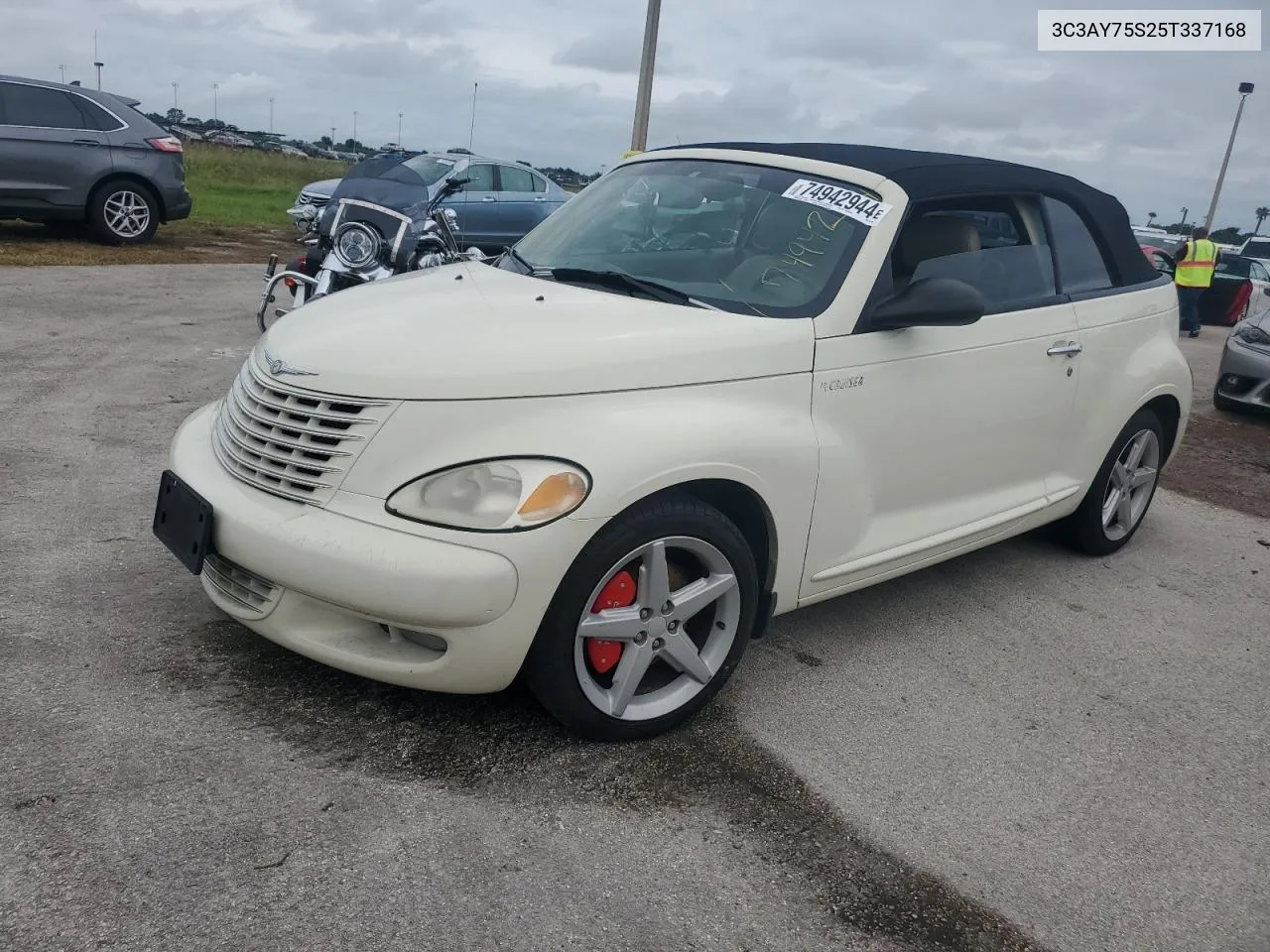 2005 Chrysler Pt Cruiser Gt VIN: 3C3AY75S25T337168 Lot: 74942944