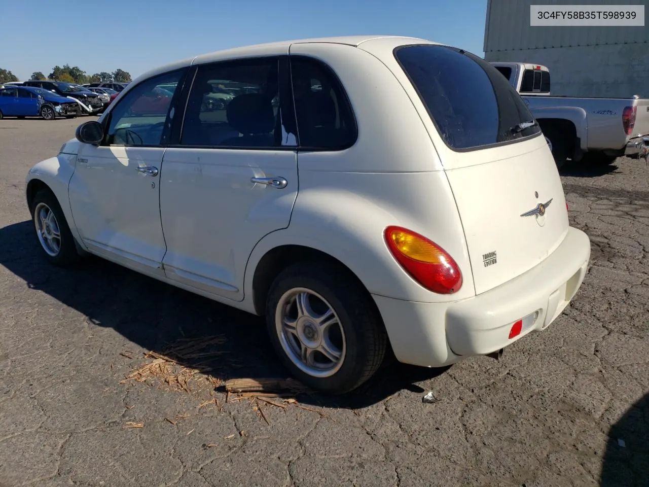 2005 Chrysler Pt Cruiser Touring VIN: 3C4FY58B35T598939 Lot: 75244004