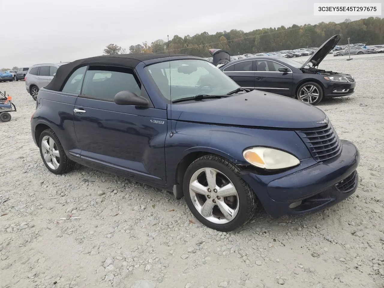 2005 Chrysler Pt Cruiser Touring VIN: 3C3EY55E45T297675 Lot: 75301374