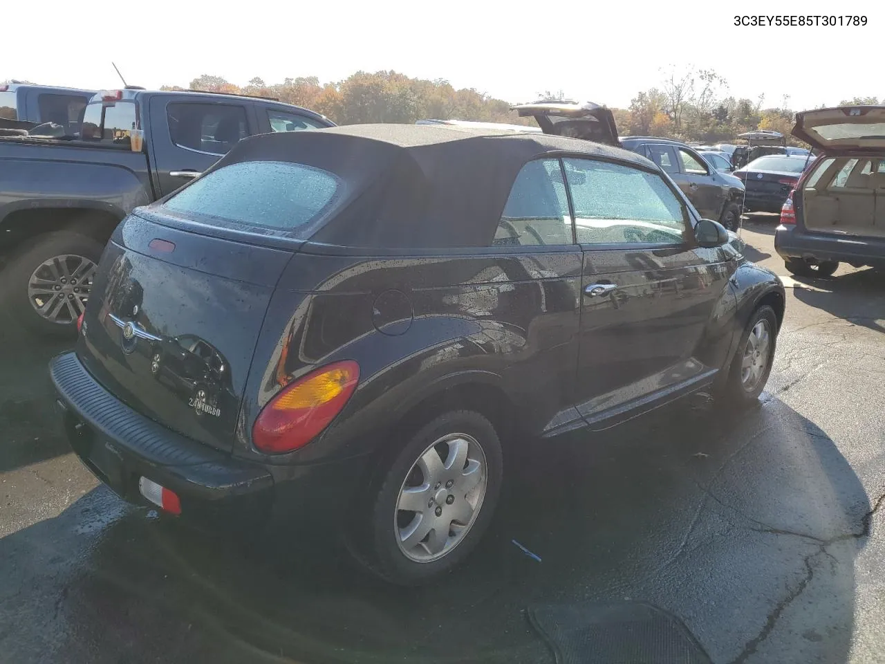 2005 Chrysler Pt Cruiser Touring VIN: 3C3EY55E85T301789 Lot: 75744174