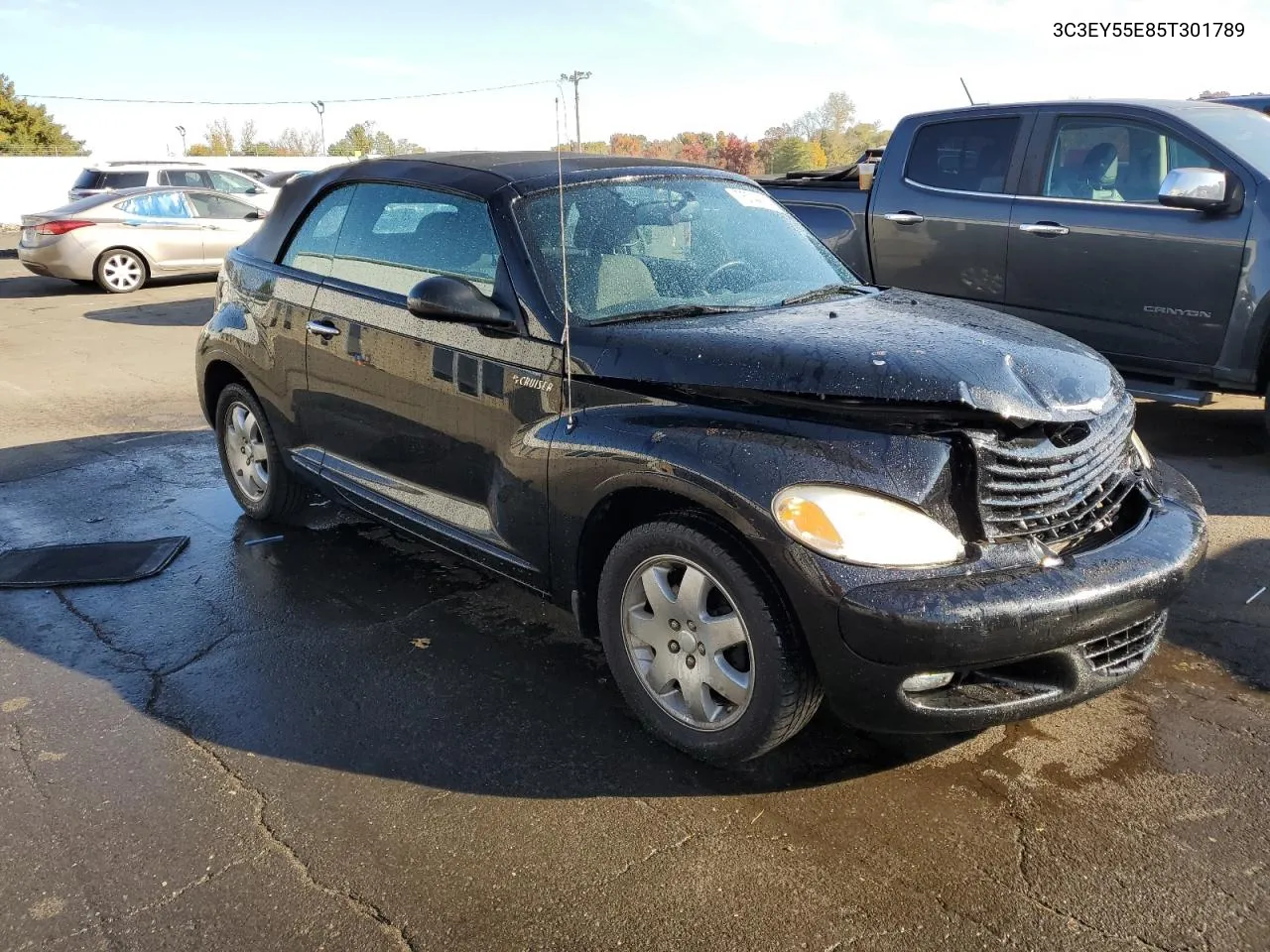 2005 Chrysler Pt Cruiser Touring VIN: 3C3EY55E85T301789 Lot: 75744174