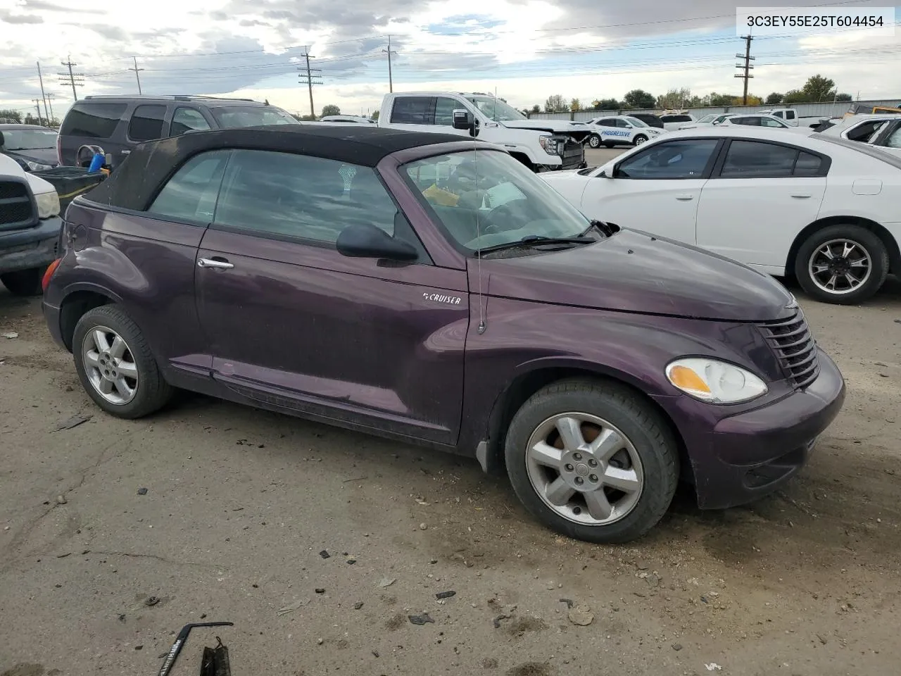 2005 Chrysler Pt Cruiser Touring VIN: 3C3EY55E25T604454 Lot: 77046394