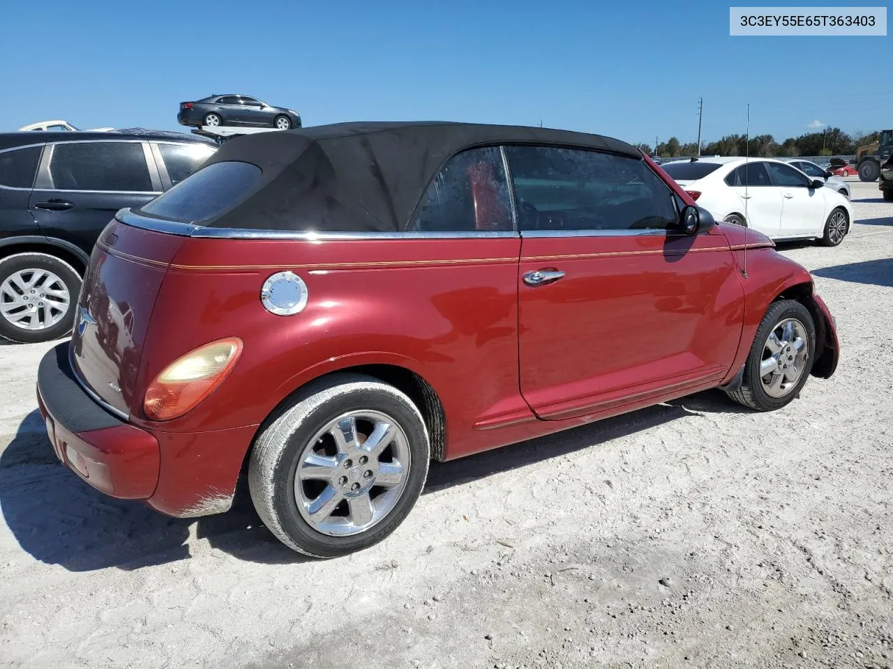 2005 Chrysler Pt Cruiser Touring VIN: 3C3EY55E65T363403 Lot: 77110894